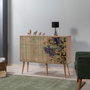 Hanah Home Consola Mega - 727 Roble Sonoma
